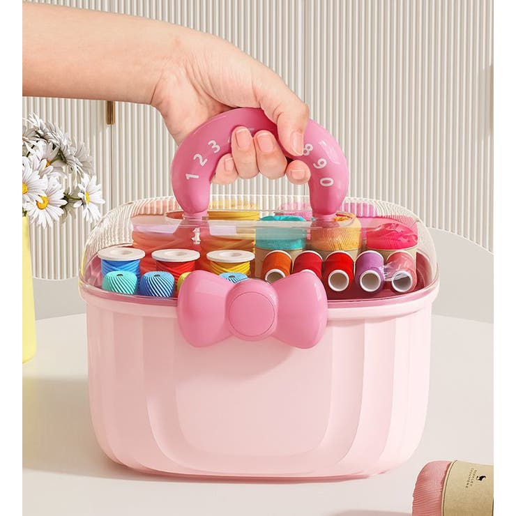 裁縫箱 ソーイングボックス 箱 | PlusNao | 詳細画像5 