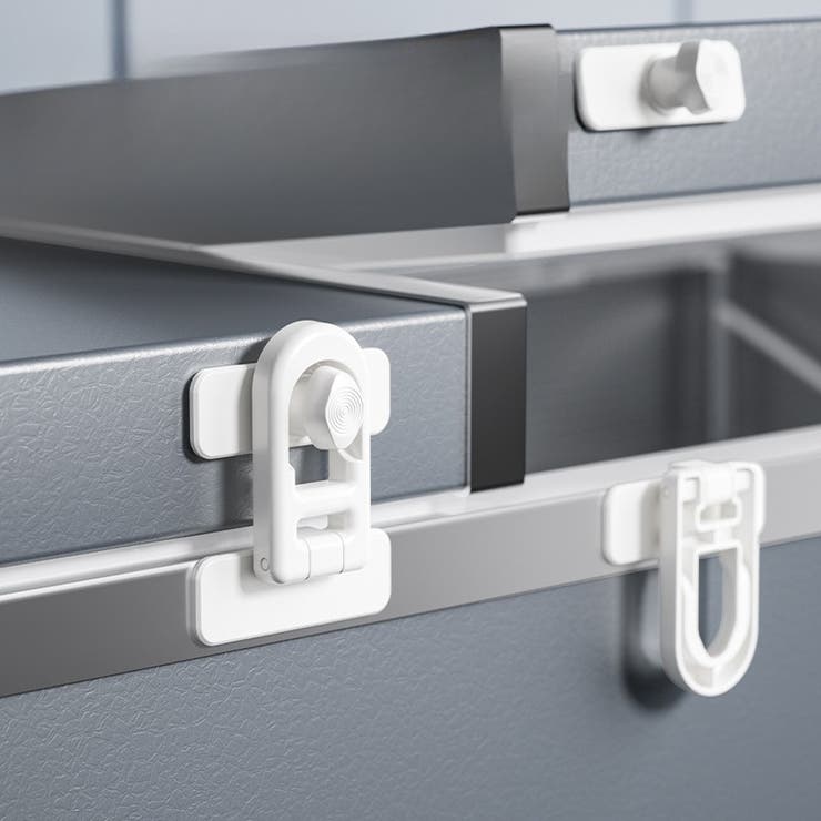 冷蔵庫ロック 戸口ロック チャイルドロック | PlusNao | 詳細画像4 