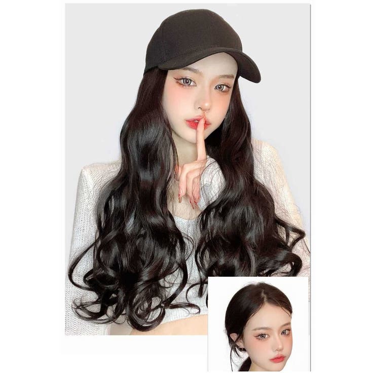 帽子付きウィッグ 帽子ウィッグ キャップウィッグ | PlusNao | 詳細画像2 