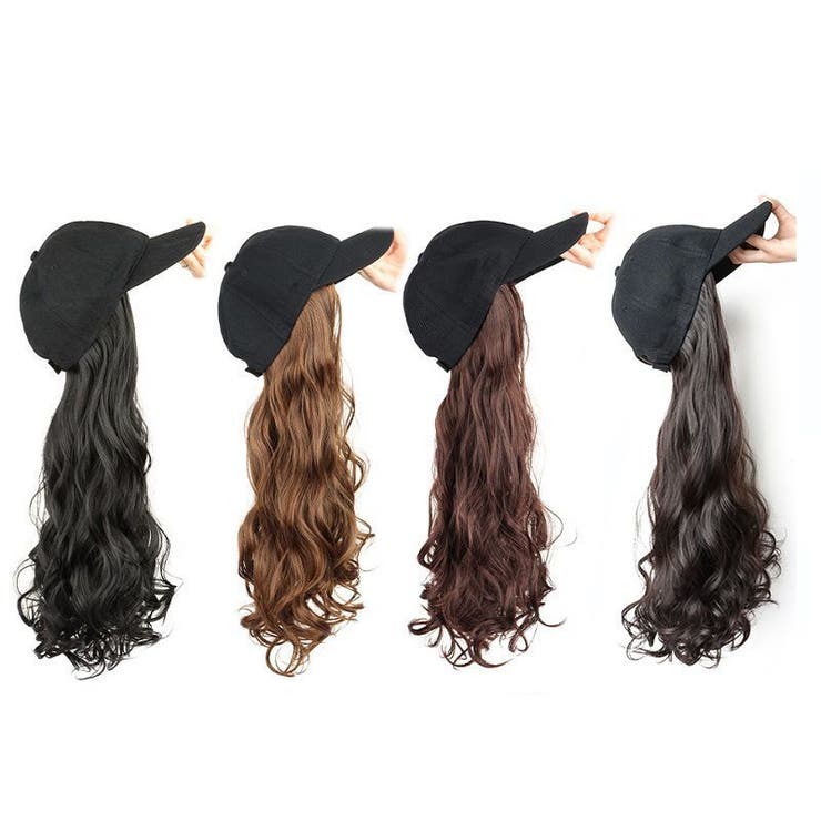 帽子付きウィッグ 帽子ウィッグ キャップウィッグ | PlusNao | 詳細画像6 