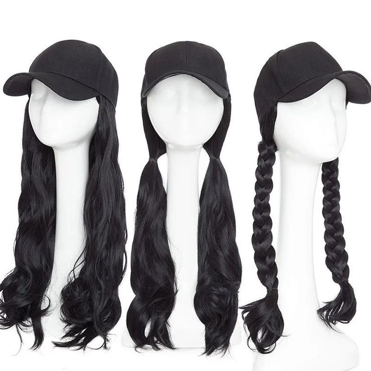 帽子付きウィッグ 帽子ウィッグ キャップウィッグ | PlusNao | 詳細画像7 