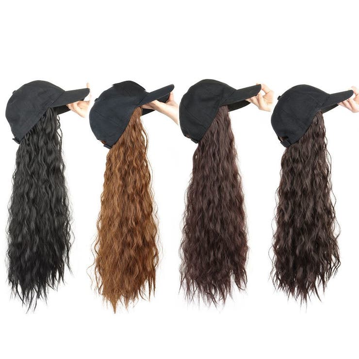 帽子付きウィッグ 帽子ウィッグ キャップウィッグ | PlusNao | 詳細画像8 