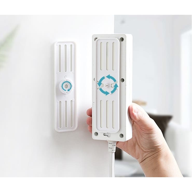 電源タップホルダー 壁掛けホルダー リモコンホルダー | PlusNao | 詳細画像9 
