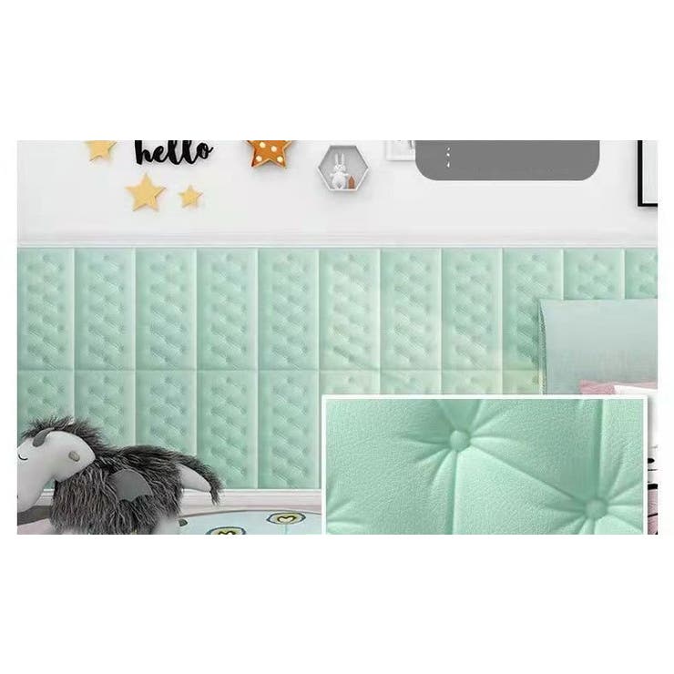 ウォールクッション ベビーガード 4個セット | PlusNao | 詳細画像4 