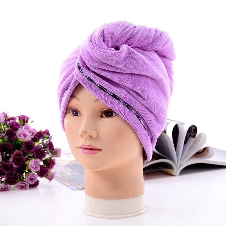 タオルキャップ ヘアタオル レディース | PlusNao | 詳細画像4 