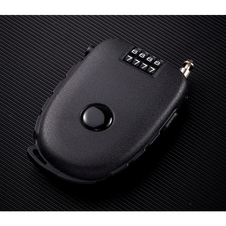 ワイヤーロック ダイヤル式 南京錠 | PlusNao | 詳細画像5 