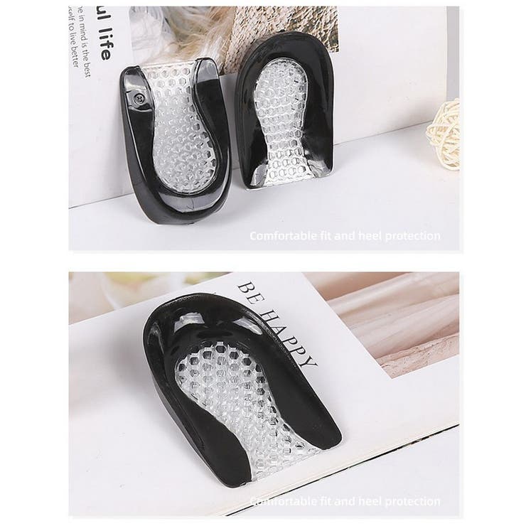 ハーフインソール ヒールパッド かかとインソール | PlusNao | 詳細画像6 