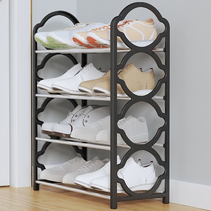 シューズラック 4段 靴置き | PlusNao | 詳細画像4 