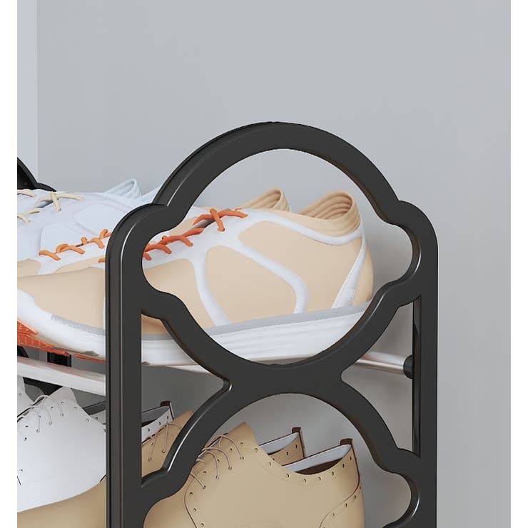 シューズラック 4段 靴置き | PlusNao | 詳細画像7 