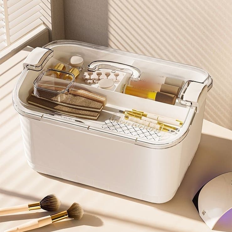 ネイル用品収納ケース 収納ボックス ネイルボックス | PlusNao | 詳細画像2 
