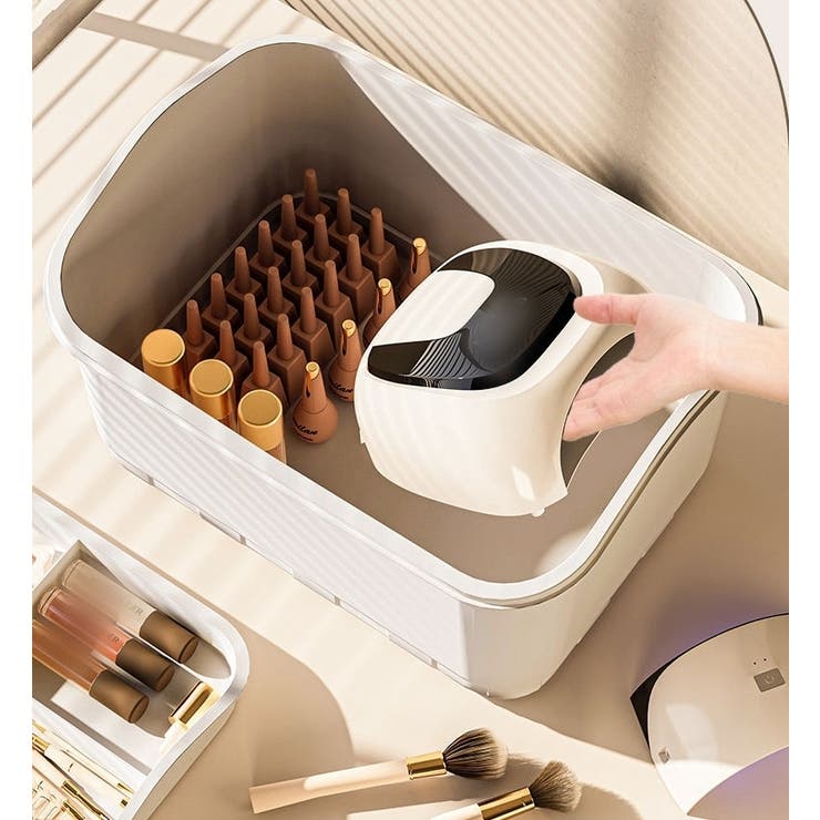 ネイル用品収納ケース 収納ボックス ネイルボックス | PlusNao | 詳細画像4 