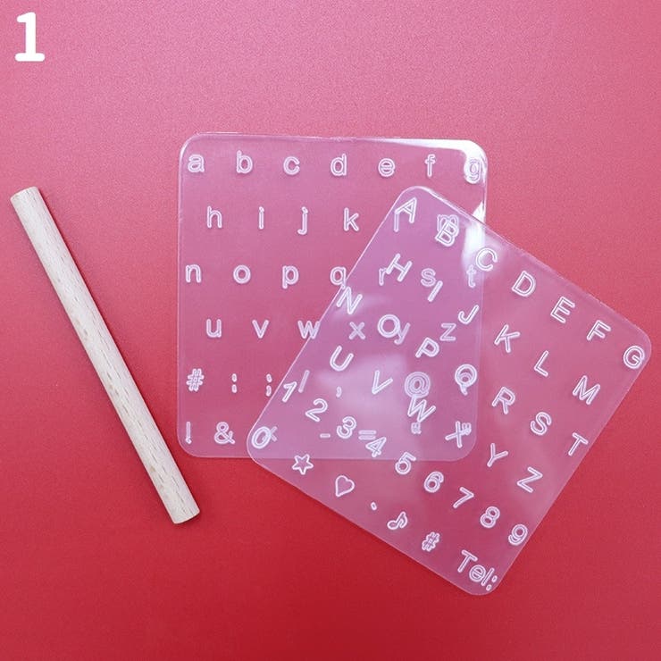 刻印シート 刻印プレート レザークラフト用 | PlusNao | 詳細画像5 