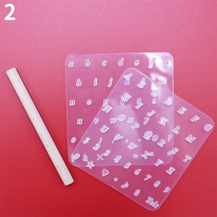 刻印シート 刻印プレート レザークラフト用 | PlusNao | 詳細画像6 