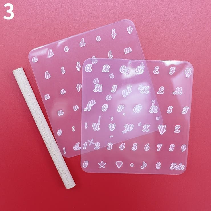 刻印シート 刻印プレート レザークラフト用 | PlusNao | 詳細画像7 