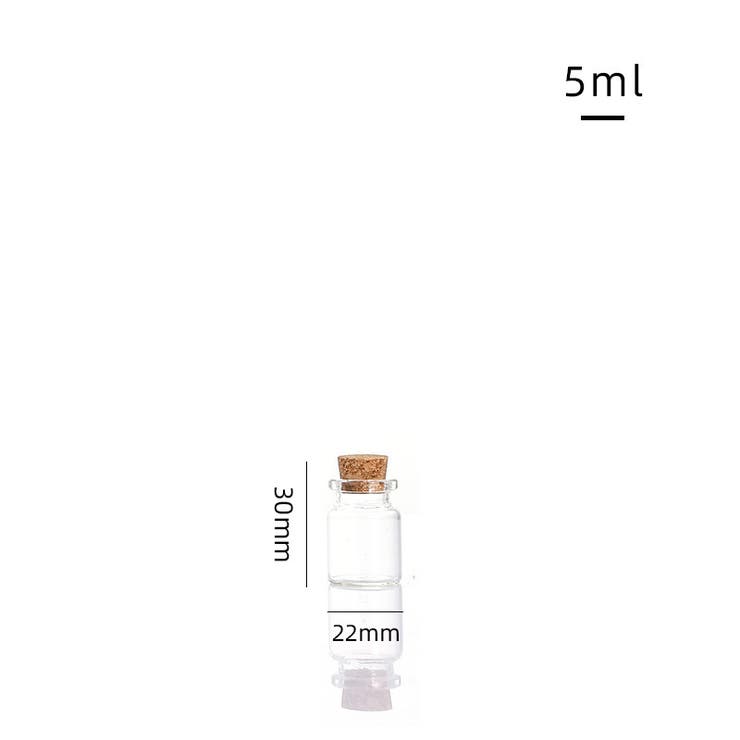 ガラス瓶 4本セット コルク栓 | PlusNao | 詳細画像6 