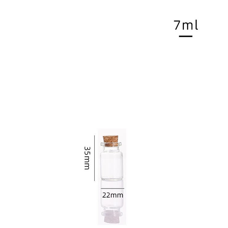 ガラス瓶 4本セット コルク栓 | PlusNao | 詳細画像7 