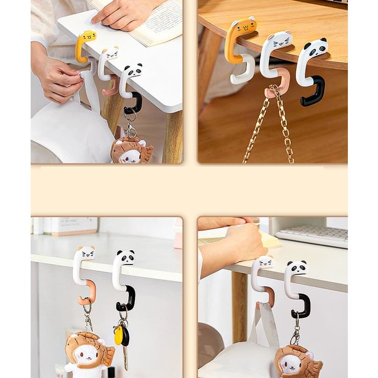 バッグハンガー バッグホルダー 荷物掛け | PlusNao | 詳細画像4 