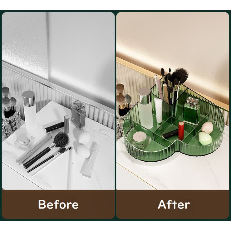 メイクボックス コスメケース メイクブラシ収納 | PlusNao | 詳細画像6 