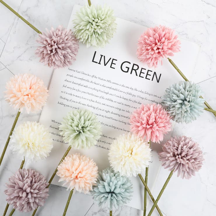 造花 フェイクフラワー 同色6本セット | PlusNao | 詳細画像11 