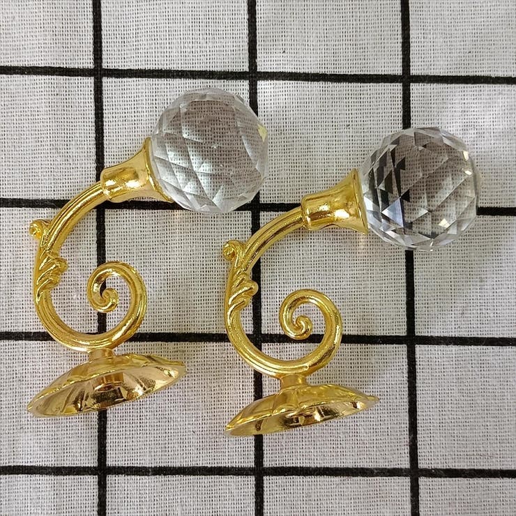 カーテンホルダー 同色2個入り 房掛け | PlusNao | 詳細画像4 