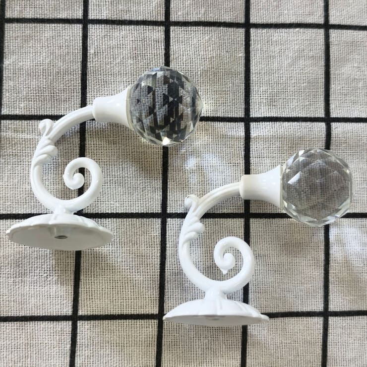 カーテンホルダー 同色2個入り 房掛け | PlusNao | 詳細画像9 