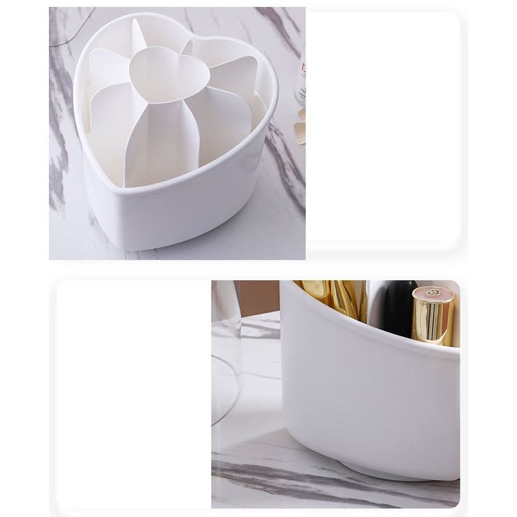 メイクブラシスタンド メイクボックス ハート型 | PlusNao | 詳細画像13 