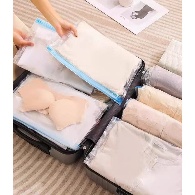 衣類圧縮袋 10枚セット 衣類収納 | PlusNao | 詳細画像5 