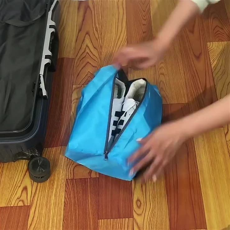 シューズバッグ シューズケース 靴入れ | PlusNao | 詳細画像4 