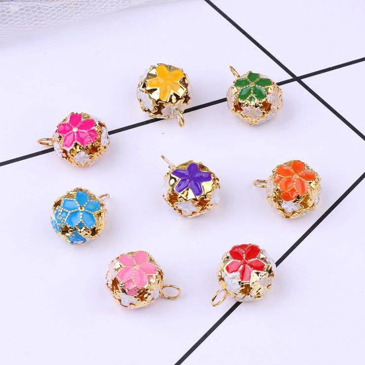 鈴 アクセサリーパーツ 10個セット | PlusNao | 詳細画像4 