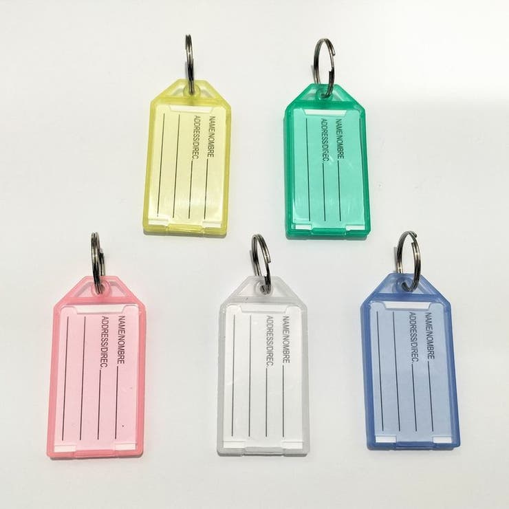 ネームタグ キーホルダー 10個セット | PlusNao | 詳細画像2 