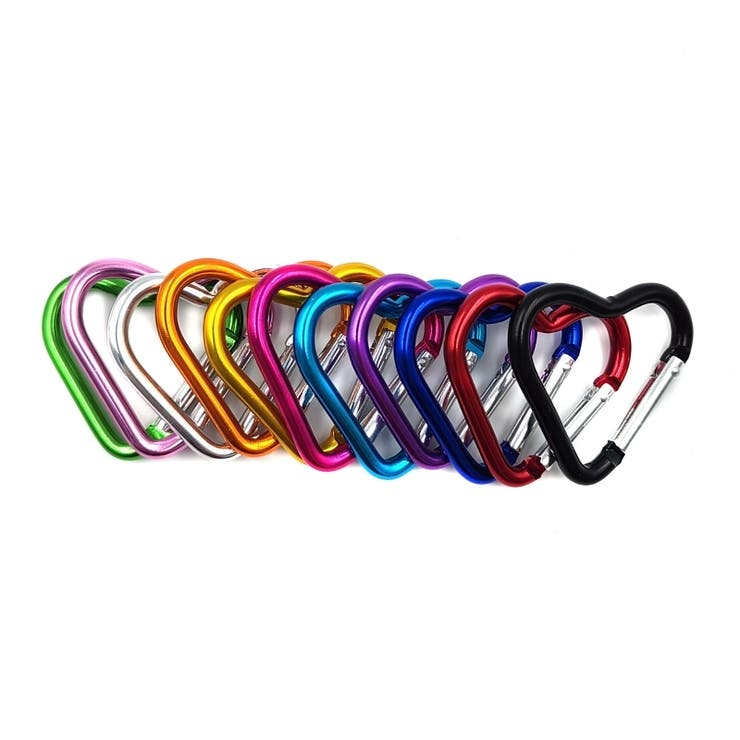 カラビナ 5個セット ハート型 | PlusNao | 詳細画像2 