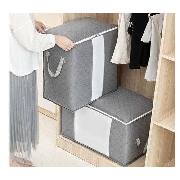 布団収納袋 収納ケース クリア窓 | PlusNao | 詳細画像3 