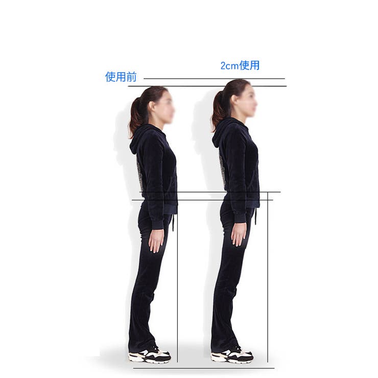 シークレットインソール ハーフインソール 1cm | PlusNao | 詳細画像10 