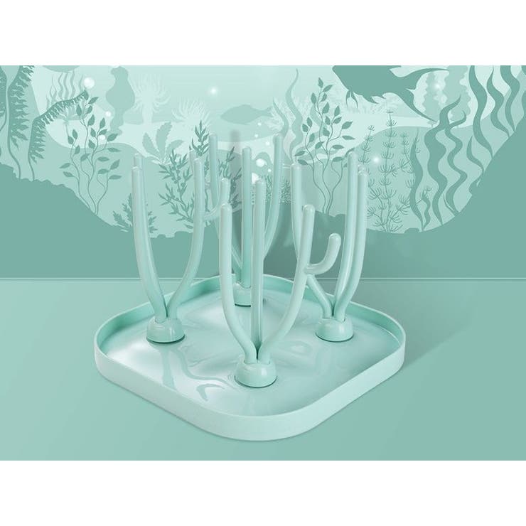 哺乳瓶スタンド 哺乳瓶ラック グラスホルダー | PlusNao | 詳細画像3 