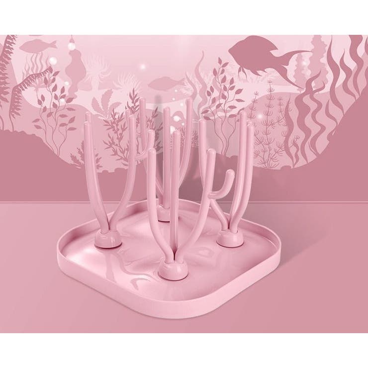 哺乳瓶スタンド 哺乳瓶ラック グラスホルダー | PlusNao | 詳細画像4 