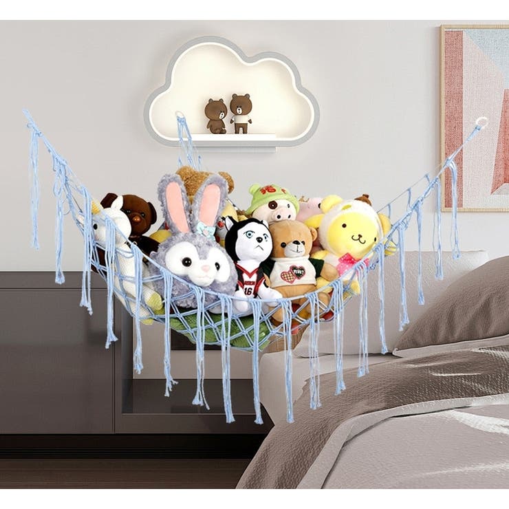 おもちゃ収納 ぬいぐるみ収納 吊り下げ | PlusNao | 詳細画像8 