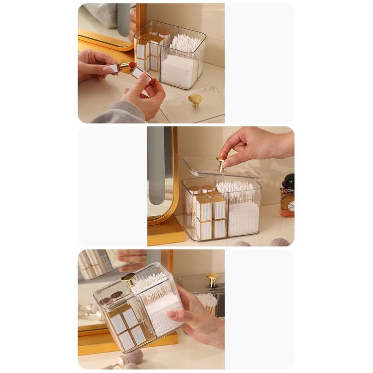 メイクボックス コスメボックス 化粧品収納ケース | PlusNao | 詳細画像11 