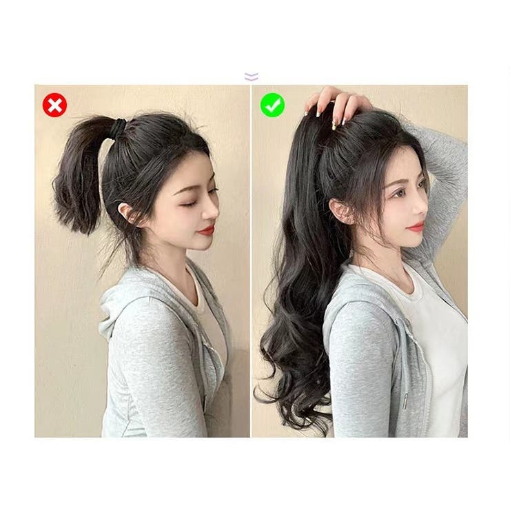 ポイントウィッグ 部分ウィッグ つけ毛 | PlusNao | 詳細画像7 