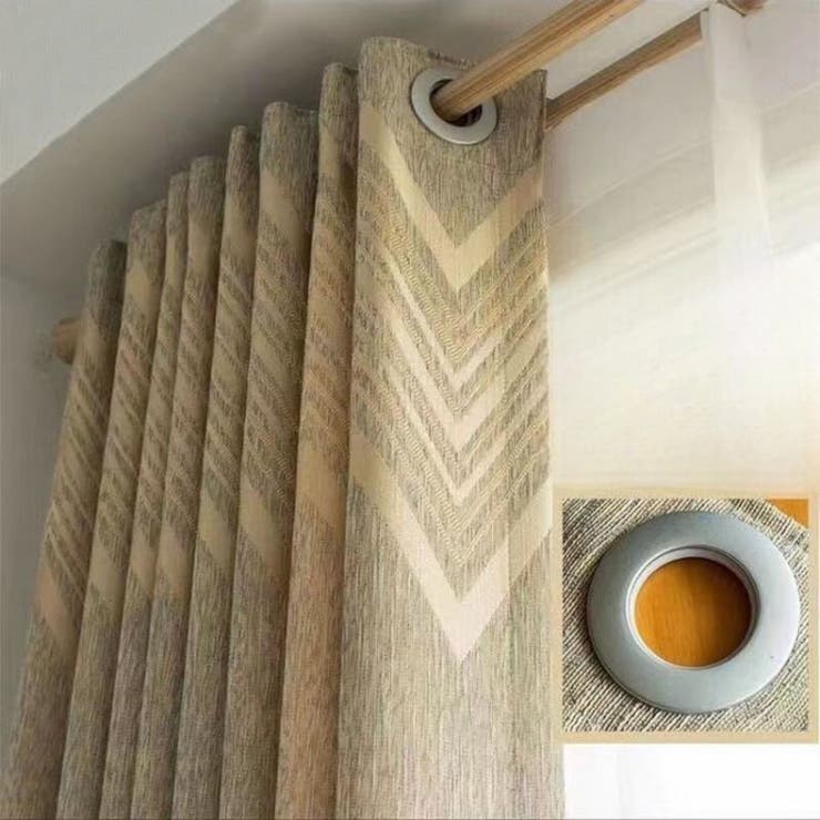 カーテンリング 16個セット スライドリング | PlusNao | 詳細画像4 