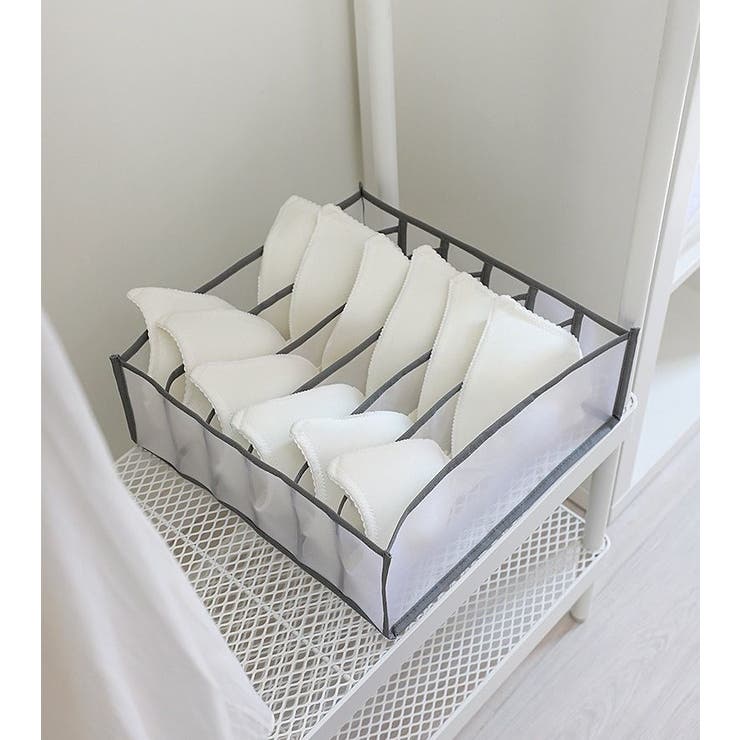 衣類収納ボックス 下着収納ケース 仕切り付き | PlusNao | 詳細画像5 