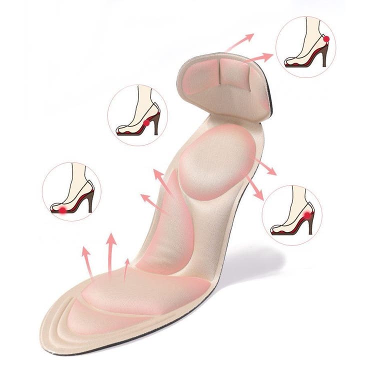 靴擦れ防止パッド 女性用 T型 | PlusNao | 詳細画像6 