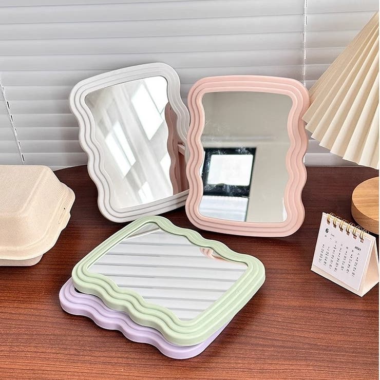 卓上ミラー 卓上鏡 スタンドミラー | PlusNao | 詳細画像2 