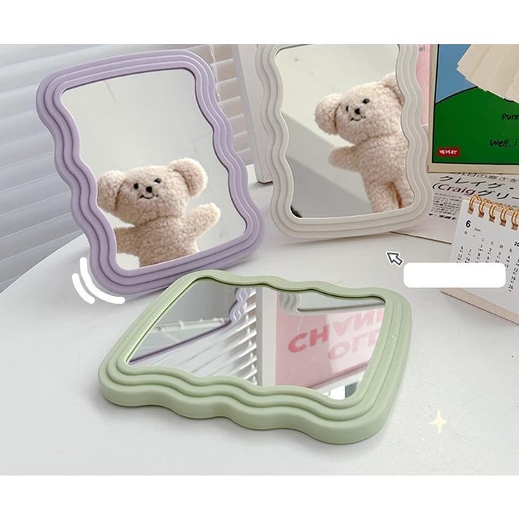 卓上ミラー 卓上鏡 スタンドミラー | PlusNao | 詳細画像4 