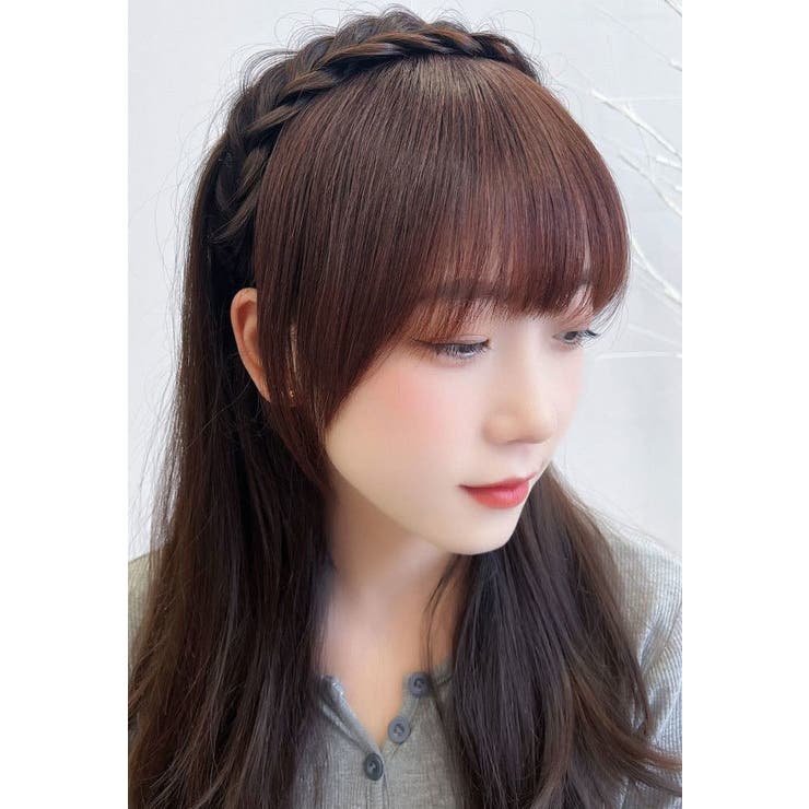 前髪ウィッグ カチューシャ付き レディース | PlusNao | 詳細画像4 