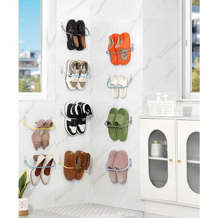 スリッパラック スリッパ立て タオル掛け | PlusNao | 詳細画像4 