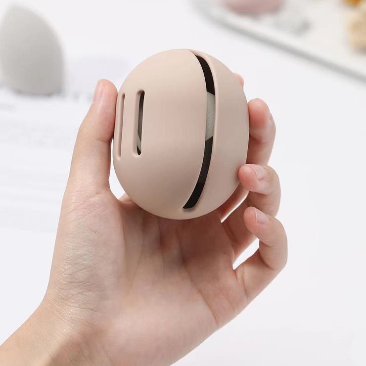 メイクスポンジケース パフケース スポンジホルダー | PlusNao | 詳細画像4 