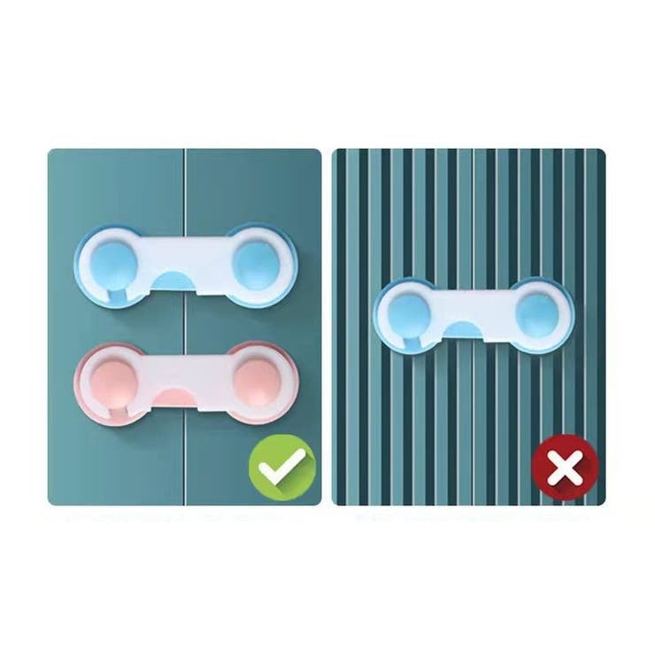 チャイルドロック 5個セット 戸口ロック | PlusNao | 詳細画像8 