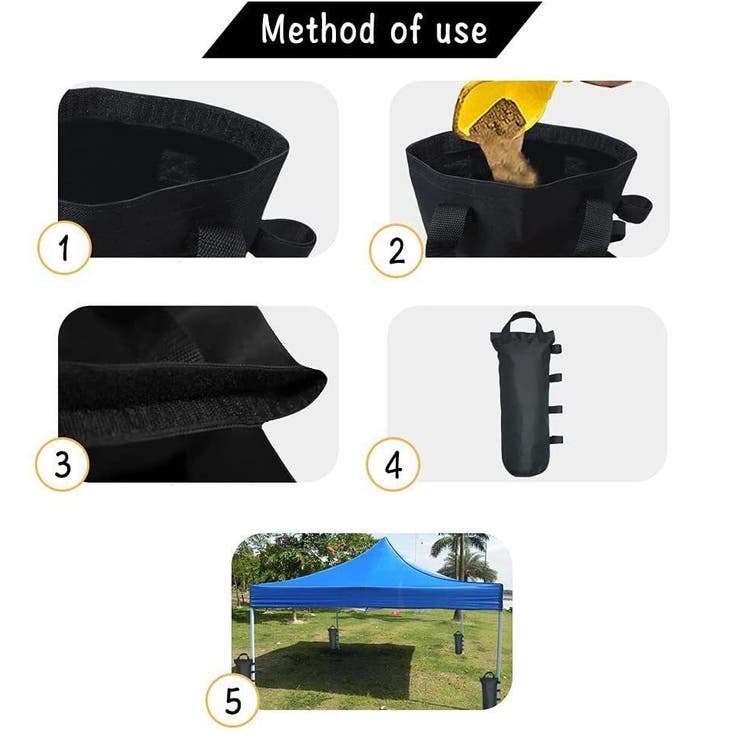 ウエイトバッグ テント設営 タープ | PlusNao | 詳細画像6 
