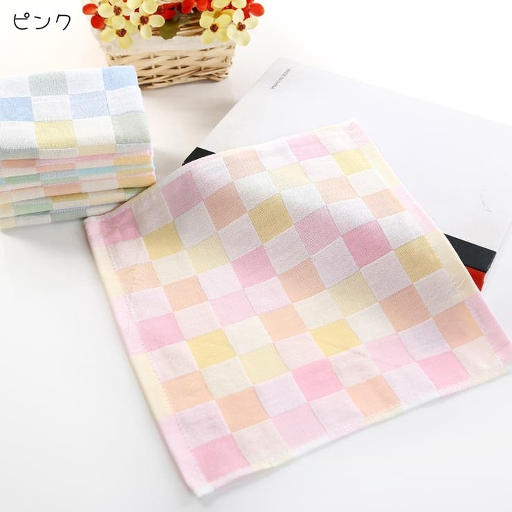 ガーゼタオル ハンカチタオル タオルハンカチ | PlusNao | 詳細画像8 