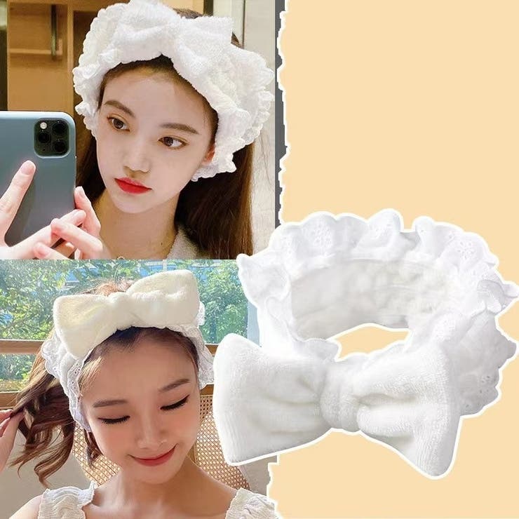 ヘアバンド 洗顔用 ヘッドバンド | PlusNao | 詳細画像2 
